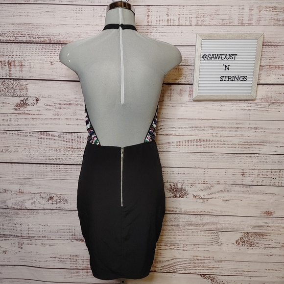 NBD x Naven Twins Involved Beaded Dress Size M - Picture 6 of 16